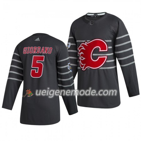 Herren Calgary Flames Trikot Mark Giordano 5 Grau Adidas 2020 NHL All-Star Authentic